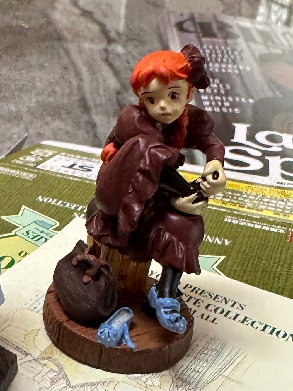 Anne of Green Gables Mini Vignette Collection Figure Puffed Sleeves Kaiyodo 2001